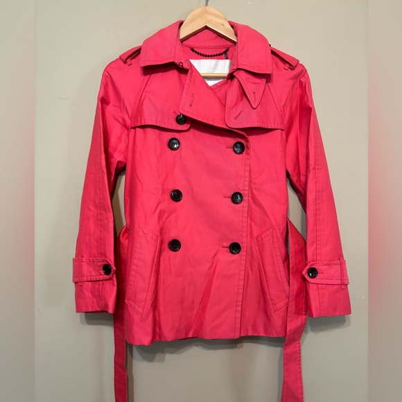COACH EST. 1941 Trench Coat, Belted, Buttons, XS, Cotton Blend - Picture 3 of 14